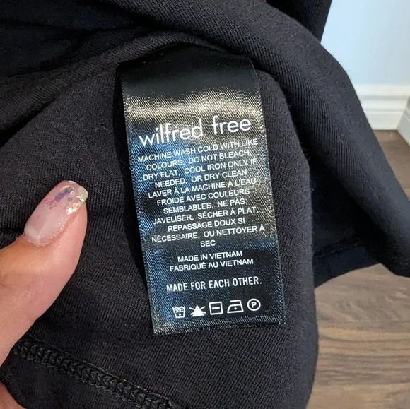 Aritzia Wilfred Free Tiny T-Shirt Dress - Picture 4 of 4